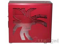 Cliquez pour agrandir Lian Li PC8-FIR Spider Edition, du rouge et encore du rouge