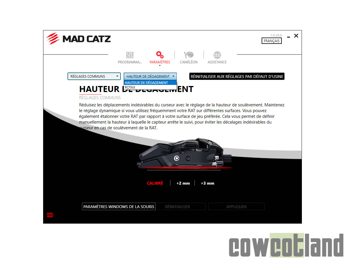 Image 39461, galerie Test souris Gaming Mad Catz R.A.T. 8 +