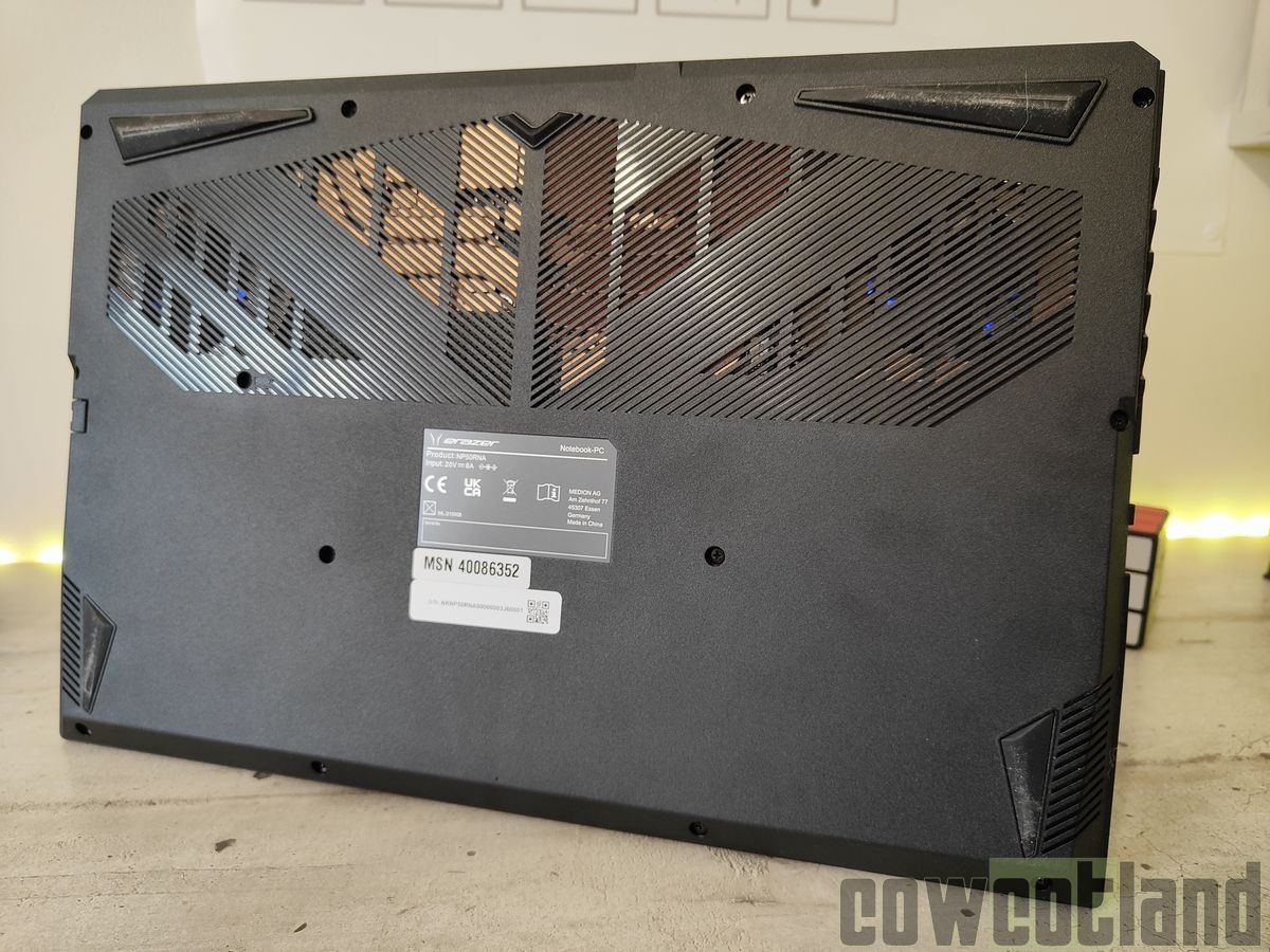 Image 62410, galerie ERAZER Crawler E30e : Le meilleur laptop  moins de 500  ?