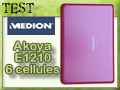 Medion Akoya E1210 6 cellules
