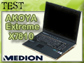 Portable Gamer Mdion Akoya Extreme X7810