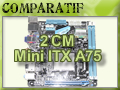 Mini ITX A75 : Asus versus Zotac