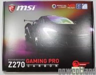 Cliquez pour agrandir MSI Z270 Gaming Pro Carbon