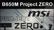 Test carte mre : MSI B650M Project ZERO, ils sont o les cbles ? 