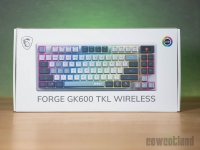 Cliquez pour agrandir Clavier MSI FORGE GK600 TKL Wireless, heu... vraiment ? seulement 80 euros ?