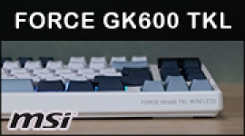 Cliquez pour agrandir Clavier MSI FORGE GK600 TKL Wireless, heu... vraiment ? seulement 80 euros ?