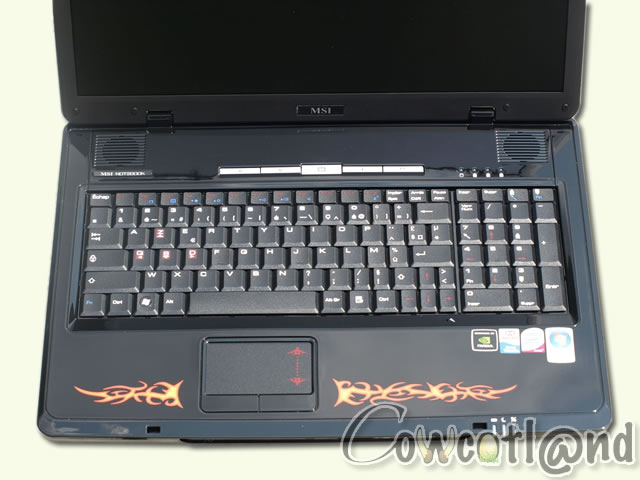 Image 3409, galerie MSI MegaBook GX700 Extreme