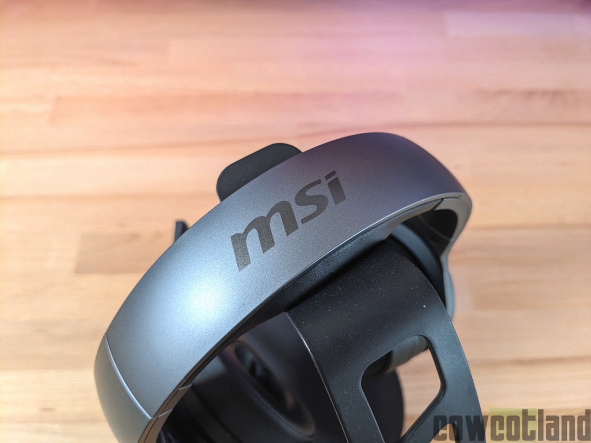 Image 62772, galerie Test MSI Immerse GH50 Wireless : un bon casque  prix contenu