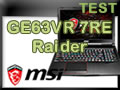 Portable MSI GE63VR 7RE Raider