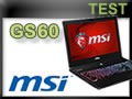 Test portable MSI GS60