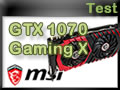 Carte graphique MSI GTX 1070 Gaming X