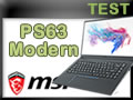 Portable MSI PS63 Modern