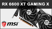 Test carte graphique MSI RX 6600 XT GAMING X : Overclocking et RGB Test carte graphique MSI RX 6600 XT GAMING X : Overclocking et RGB