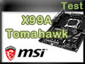 Test carte mère MSI X99A Tomahawk