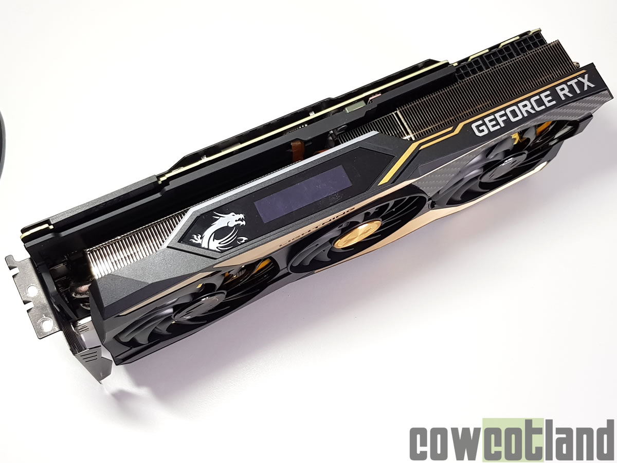 Image 38851, galerie Test carte graphique MSI RTX 2080 Ti Lightning Z : Colossale