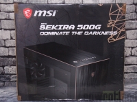 Cliquez pour agrandir Test boitier MSI SEKIRA 500G : Il ne manque pas de place