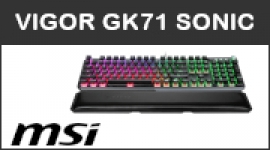 Cliquez pour agrandir Test MSI Vigor GK71 Sonic : Du RGB partout !