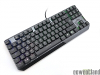 Cliquez pour agrandir Test clavier MSI Vigor GK50 Low Profile TKL, un clavier mécanique taillé pour la mobilité