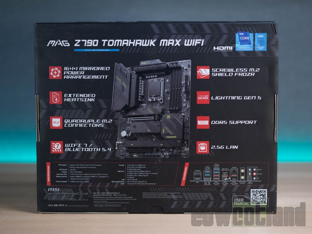 Image 61680, galerie Test carte mre MSI MAG Z790 Tomahawk MAX WIFI : Toujours excellente ?