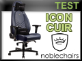 Test fauteuil Gaming Noblechairs ICON CUIR
