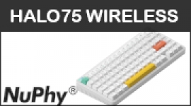 Cliquez pour agrandir Test Nuphy Halo75 Wireless : on le veut en ISO svp !