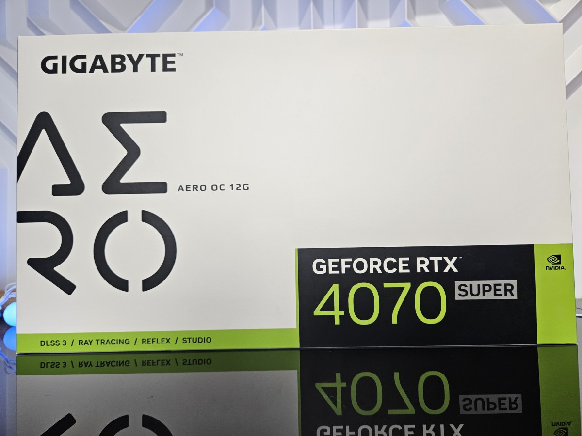 Image 64055, galerie Test GIGABYTE GeForce RTX 4070 SUPER AERO OC : une carte blanche pour se dmarquer !
