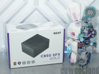 Cliquez pour agrandir NZXT C850 SFX GOLD : un tout petit bloc ATX 3.1 en 80 Plus Gold