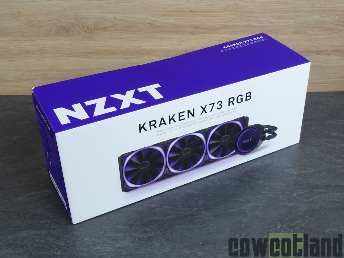 Image 44358, galerie Test watercooling AIO NZXT Kraken X73 RGB, 360 mm de RGB