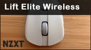 NZXT Lift Elite Wireless, une petite souris performante et sans fioritures !