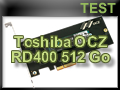 Test SSD Toshiba OCZ RD400 512 Go