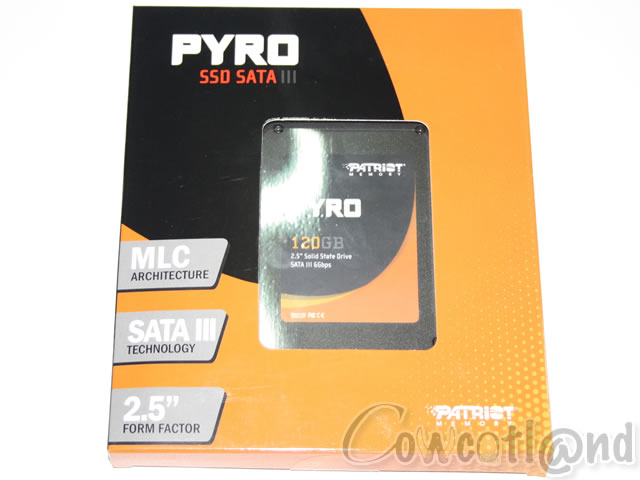 Image 13621, galerie SSD Patriot Pyro : 120 Go de feu ?