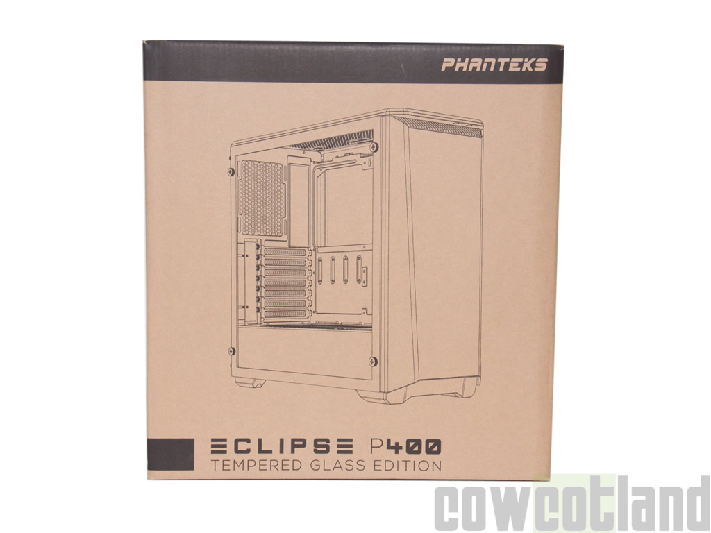 Image 32966, galerie Test boitier Phanteks Eclipse P400 Tempered Glass