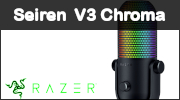 Test Razer Seiren V3 Chroma : Mignon et plutôt performant
