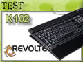Revoltec K102 Touch, un clavier multimdia tout plat