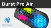 Test souris ROCCAT Burst Pro Air, la même mais en sans-fil !