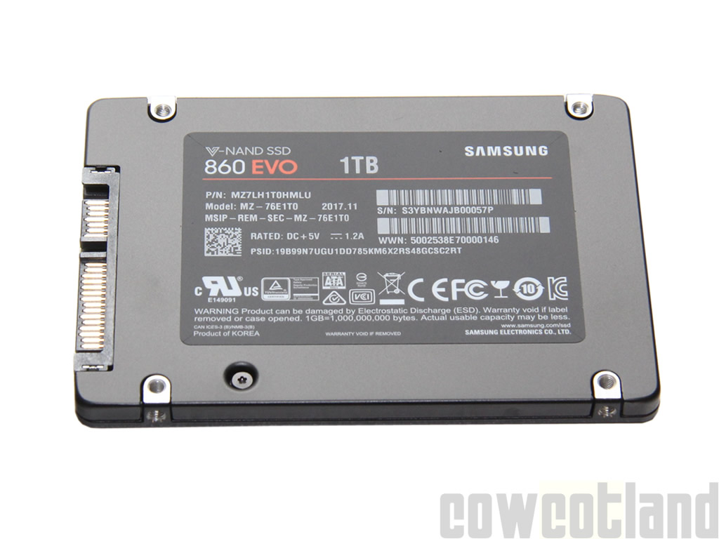 Image 35306, galerie Test SSD Samsung 860 EVO 1 To