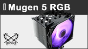 Test ventirad Scythe Mugen 5 BLACK RGB Edition