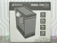 Cliquez pour agrandir SHARKOON REBEL C50 : Un boitier ATX parfait ?