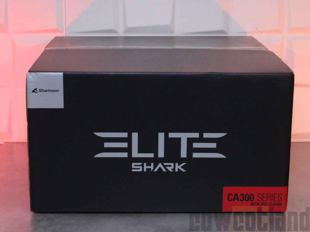Image 43660, galerie Test boitier SHARKOON ELITE SHARK CA300T : Un boitier rsolument haut de gamme