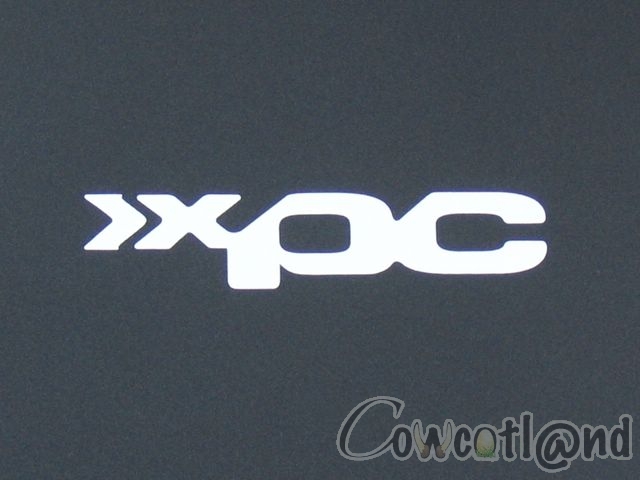 Logo XPC Le logo XPC prsent sur le dessus du X200
