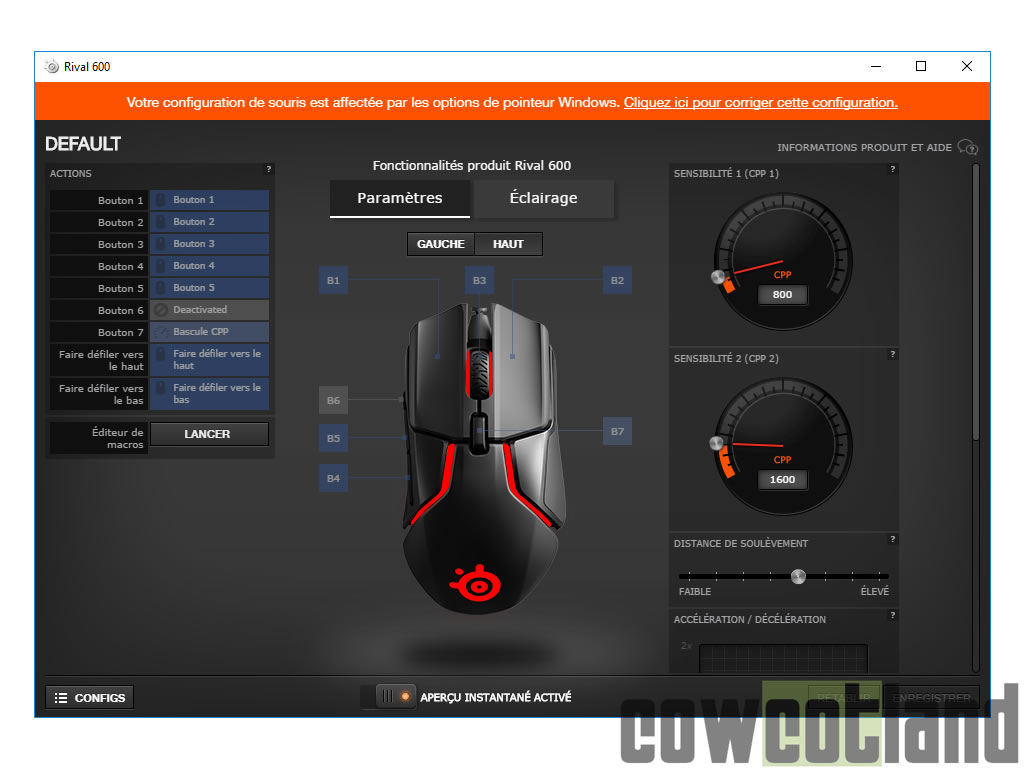 Image 36097, galerie Souris SteelSeries Rival 600
