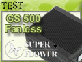 Test alimentation Super Flower Golden Silent 500 w Fanless