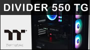 Thermaltake Divider 550 TG Ultra : Le LCD pointe le bout de son nez Thermaltake Divider 550 TG Ultra : Le LCD pointe le bout de son nez