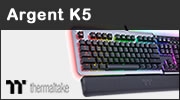 Test clavier mcanique Thermaltake Argent K5, le design ne fait pas tout !