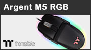 Test souris Thermaltake Argent M5 RGB, une souris pour droitier et gaucher