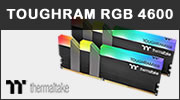 Test mémoire Thermaltake TOUGHRAM RGB 4600 CL19, avec de l'overclocking