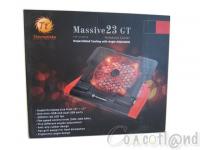 Cliquez pour agrandir Test Notebook Cooler Thermaltake Massive 23 GT