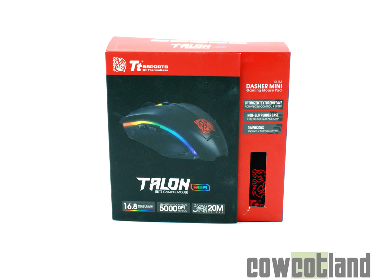 Image 39800, galerie Test souris Tt eSPORTS Talon Elite RGB