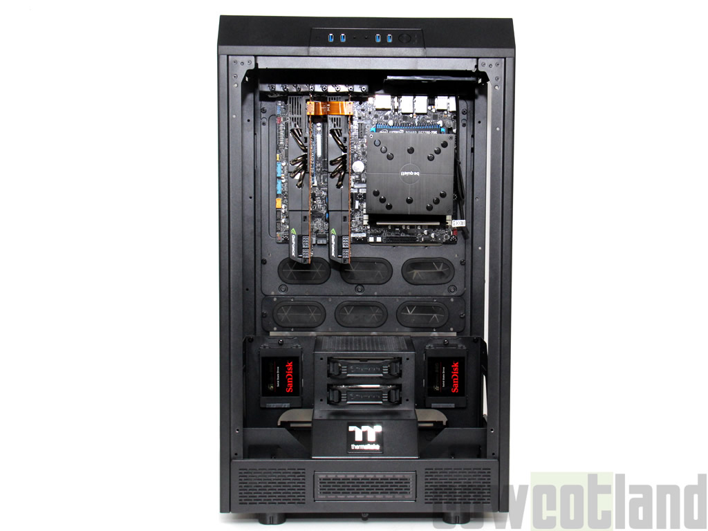 Image 31888, galerie Test boitier Thermaltake The Tower 900