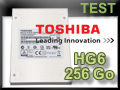 Test SSD Toshiba HG6 256 Go